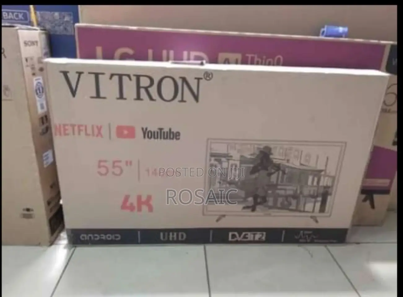 4K UHD Vitron 55"Smart Android TV