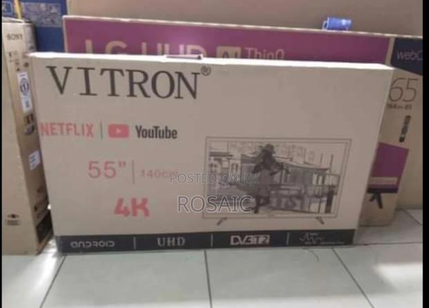 Brand New Vitron 55" 4k UHD Smart Android Tv