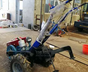 Walking Tractor in Kenyan Warehouse