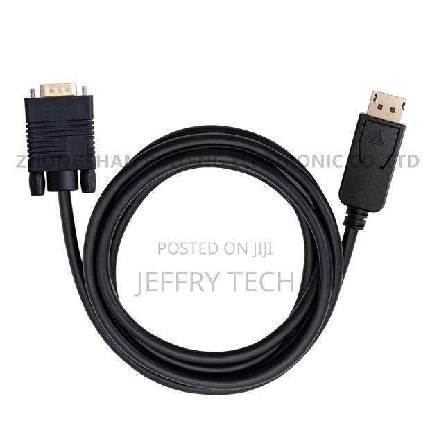 DP Displayport to VGA Cable 1080P Thunderbolt for Macbook