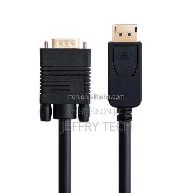 DP Displayport to VGA Cable 1080P Thunderbolt for Macbook - thumbnail 2