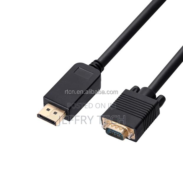 DP Displayport to VGA Cable 1080P Thunderbolt for Macbook - thumbnail 3
