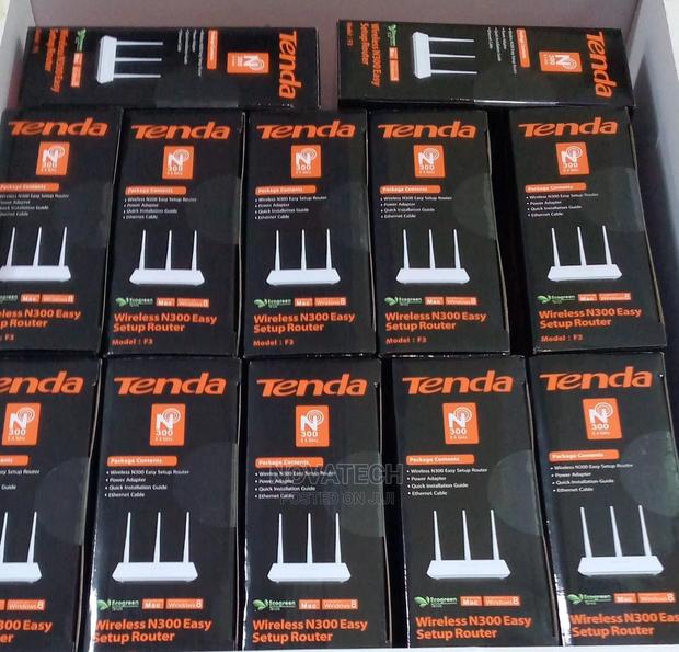 Tenda Router - main view