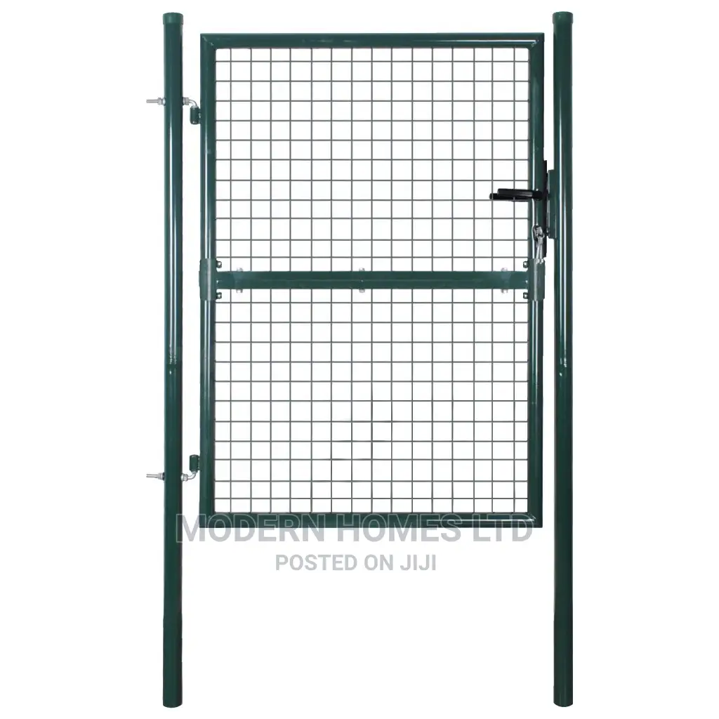 Modern Design Single Galvanized Fence Gate for Home/Garden