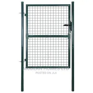 Modern Design Single Galvanized Fence Gate for Home/Garden