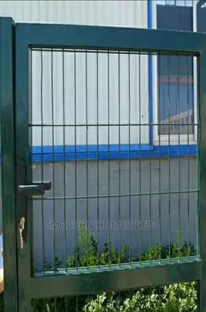 Modern Design Single Galvanized Fence Gate for Home/Garden