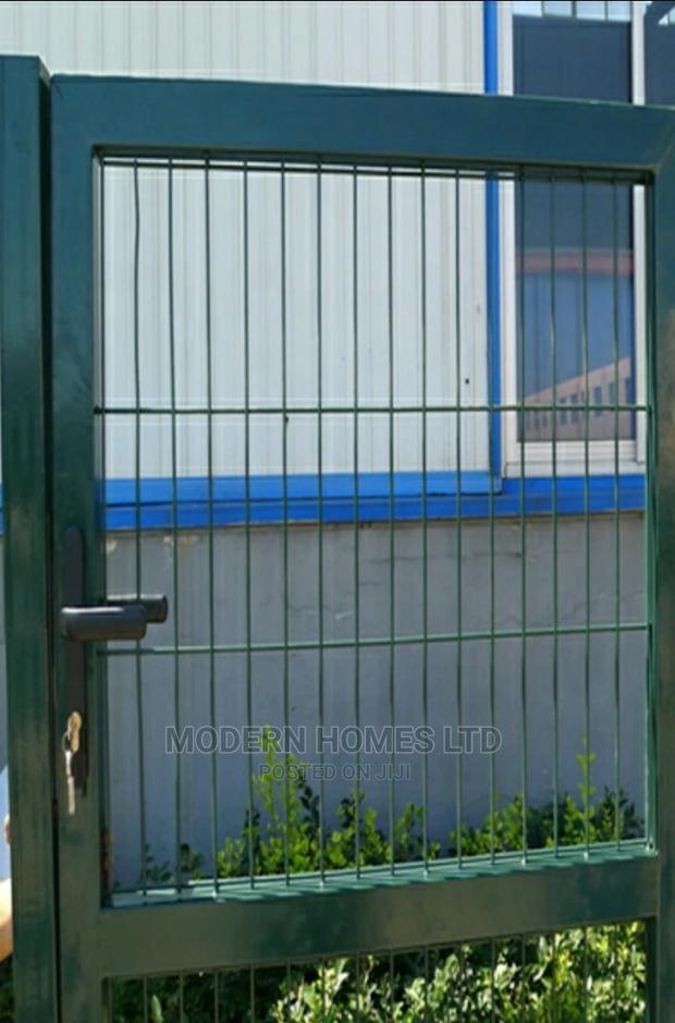 Modern Design Single Galvanized Fence Gate for Home/Garden - thumbnail 3