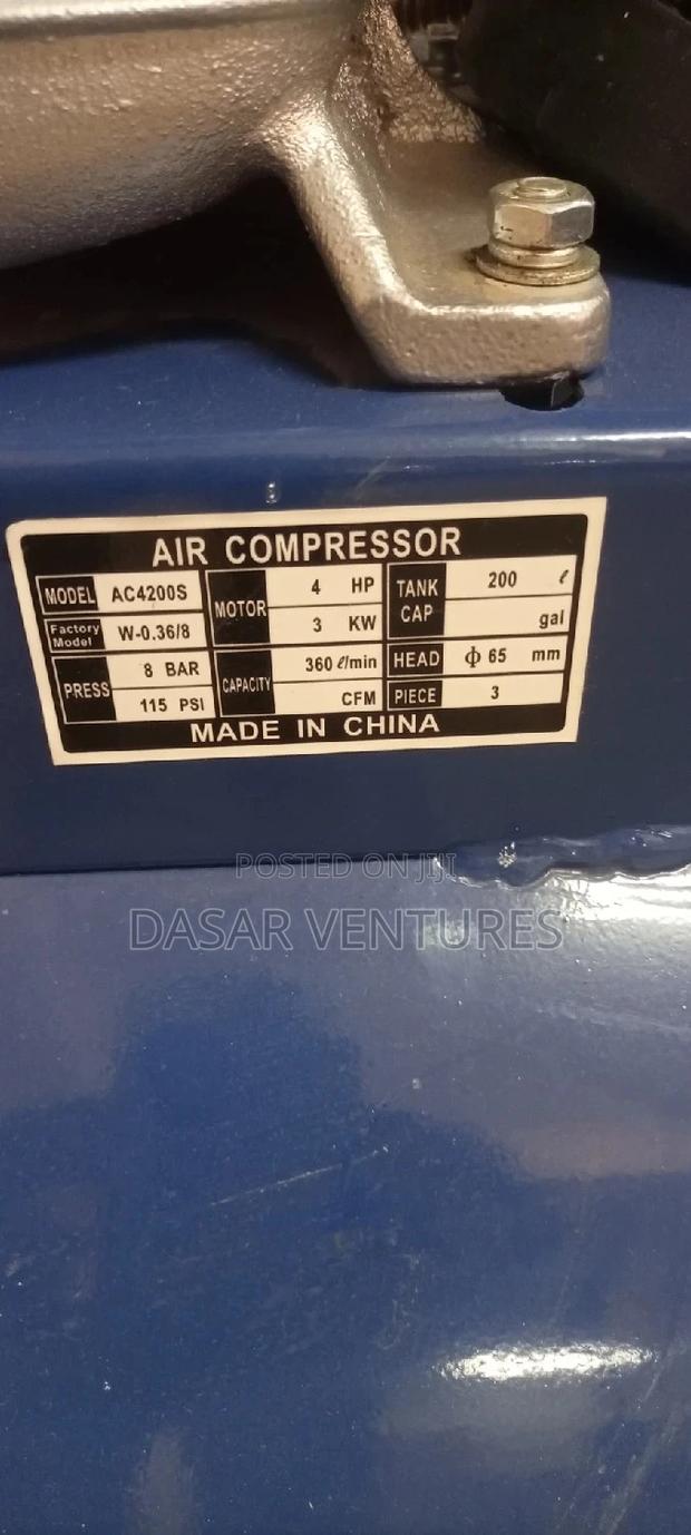 Air Compressor 200l Three Phase - thumbnail 3