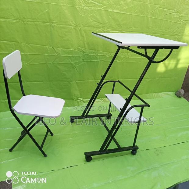 Drawing Table and Chair ( Height Adjustable/Rotatable) - thumbnail 10
