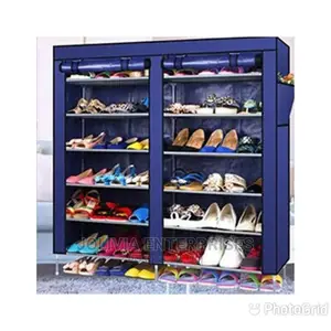 Shoe Rack - Double 36 Pairs
