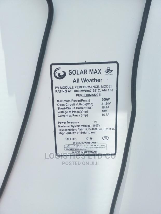 Germany Solar Panel 200watts All Weather - thumbnail 3