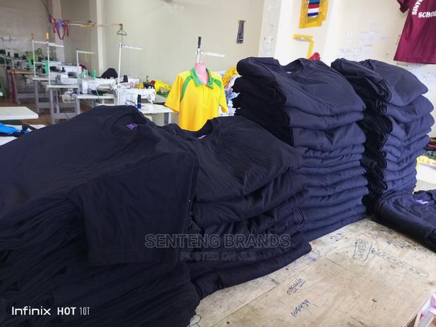 Excellent Black Plain Cotton T-Shirts - thumbnail 8