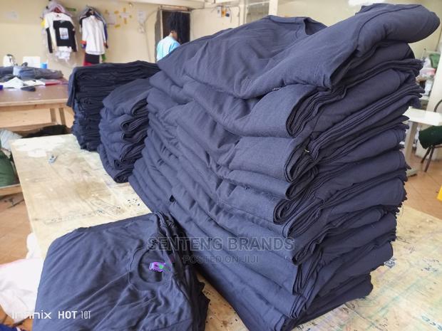 Excellent Black Plain Cotton T-Shirts - thumbnail 2