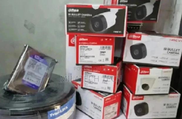 4 CCTV Cameras Dahua Complete Sales 1080P 2MP - main view