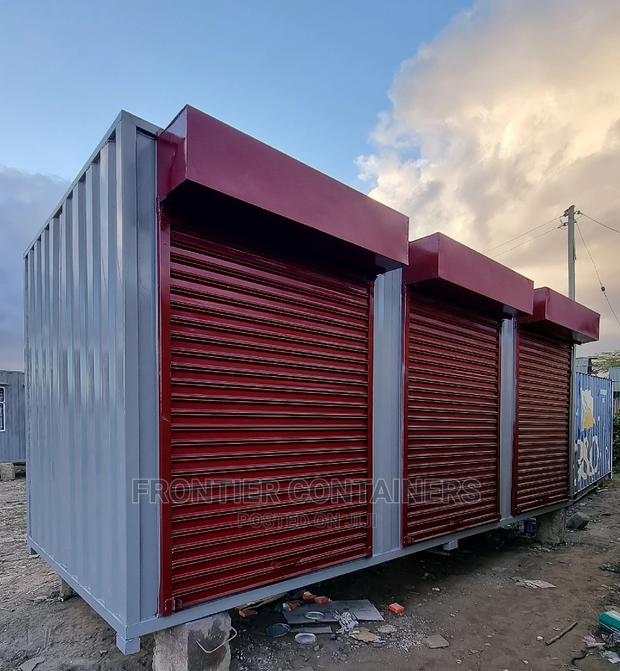 20ft Prefabricated Container 3shops - main view