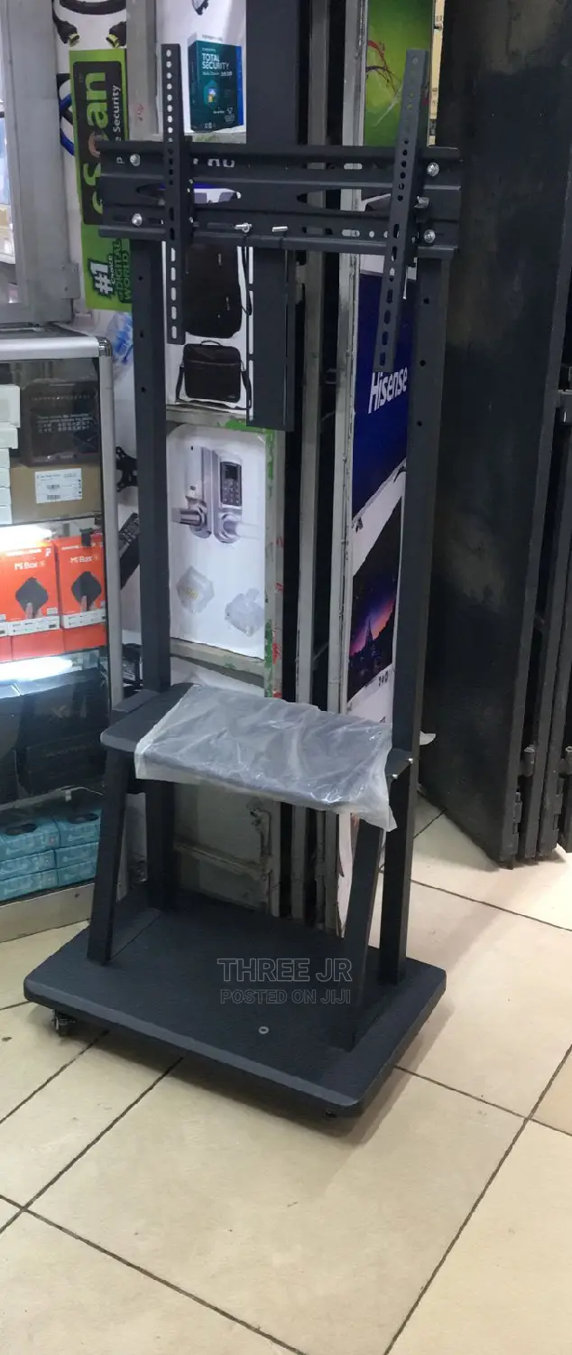 Quality Aluminium Framed Imported TV Stand Double Try
