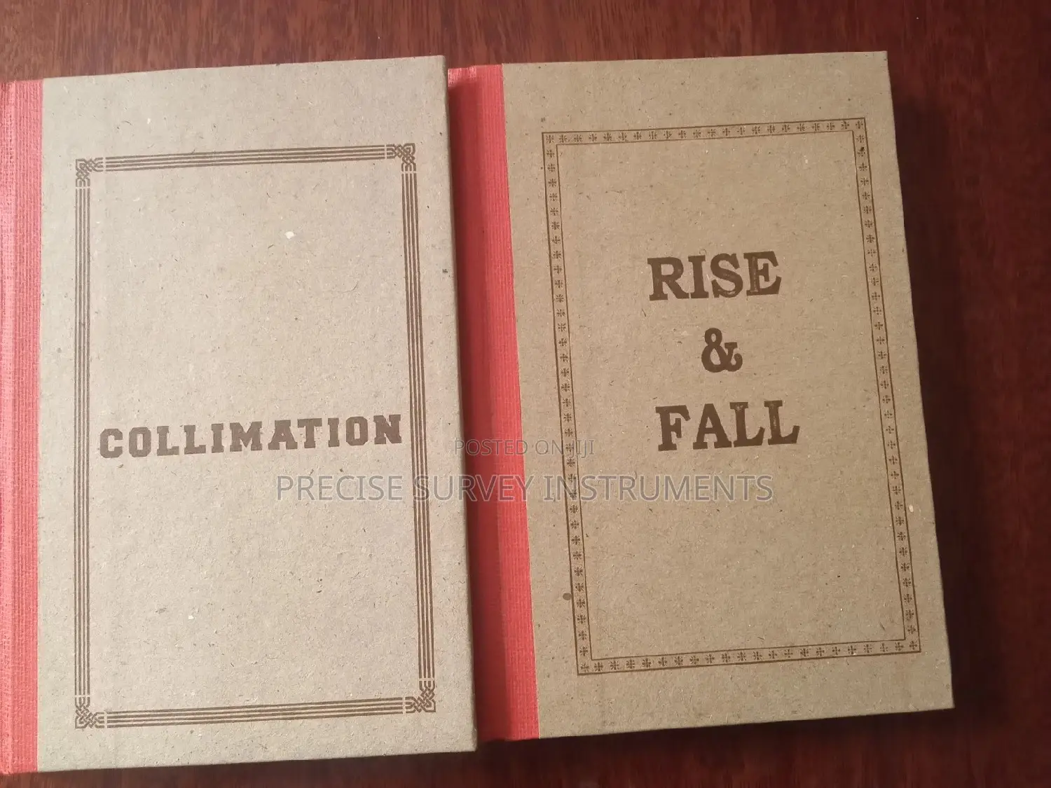 Surveying Field Books Available