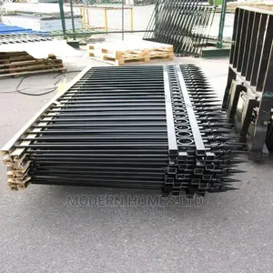 Quality Design Wrought Iron Panel Steel Ornamental Fence