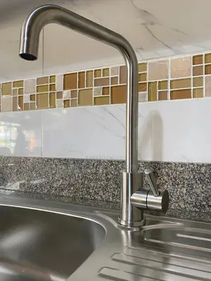 Modern Stainless Steel Kitchen Mixer Tap