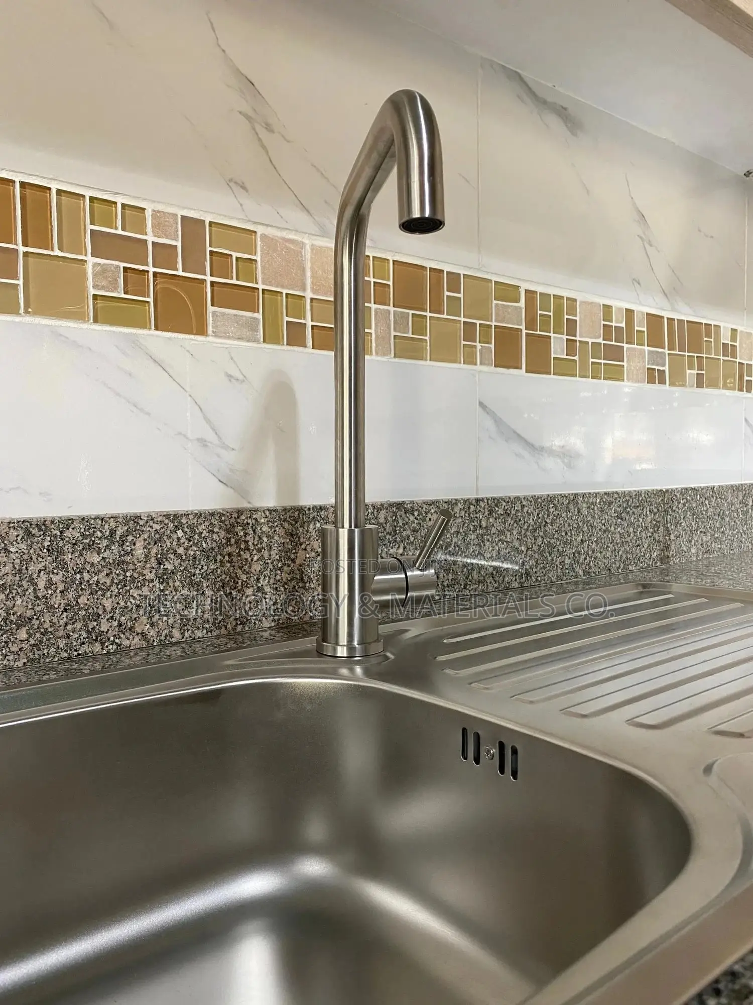 Modern Stainless Steel Kitchen Mixer Tap