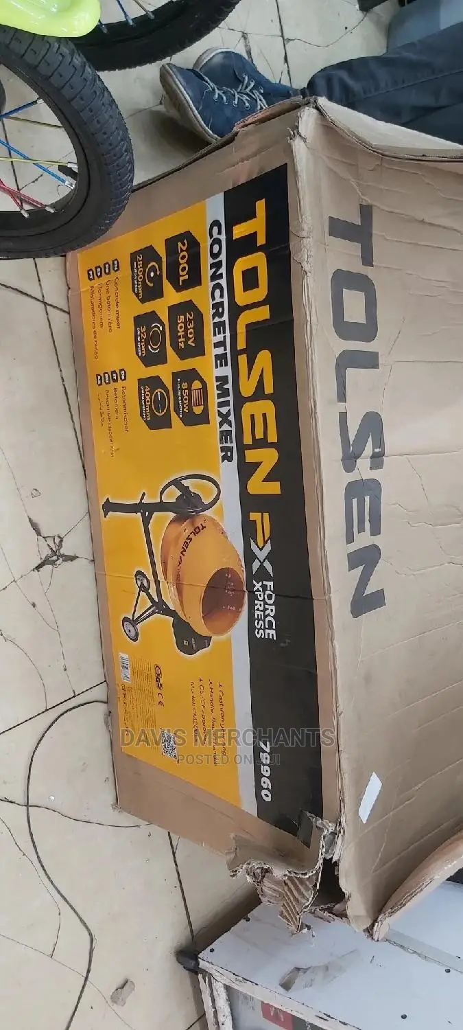 Tolsen 200 Litres Concrete Mixer