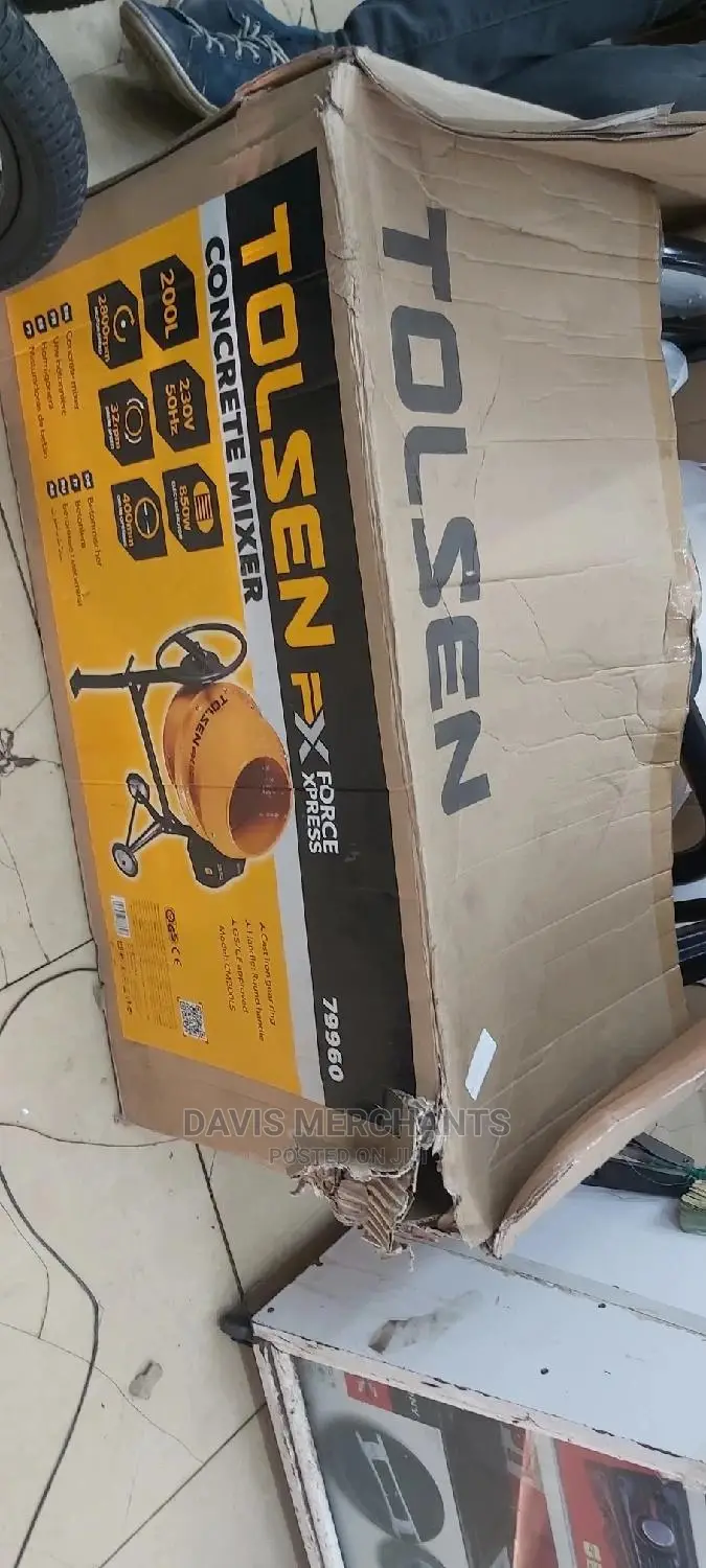 Tolsen 200 Litres Concrete Mixer