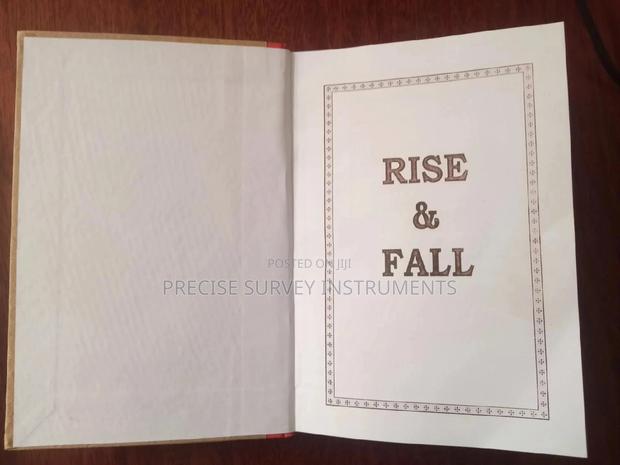 Rise and Fall Field Book
