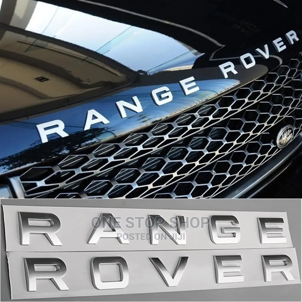 Chrome Lettering for Range Rover