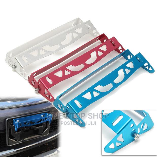 Universal Auto Car Truck Bumper Tilt Number Plate Holder