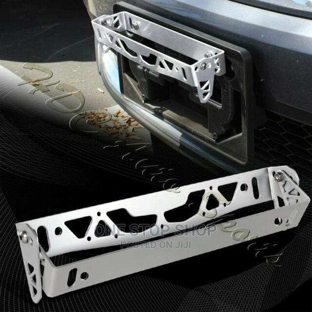 Auto License Plate Flame Aluminum Number Plate Holder - thumbnail 3