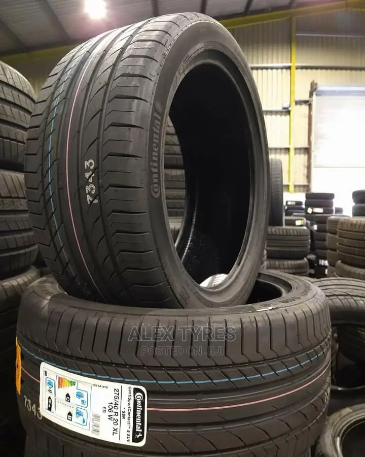 275/40r20 Continental Tyres Made in Southafrica