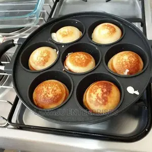 7 Holes Diecast Nonstick Vitumbua Pan