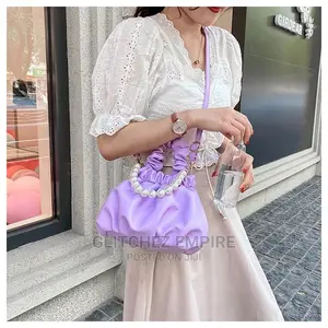 Summer Ruffles Wave Bucket Mini Bag