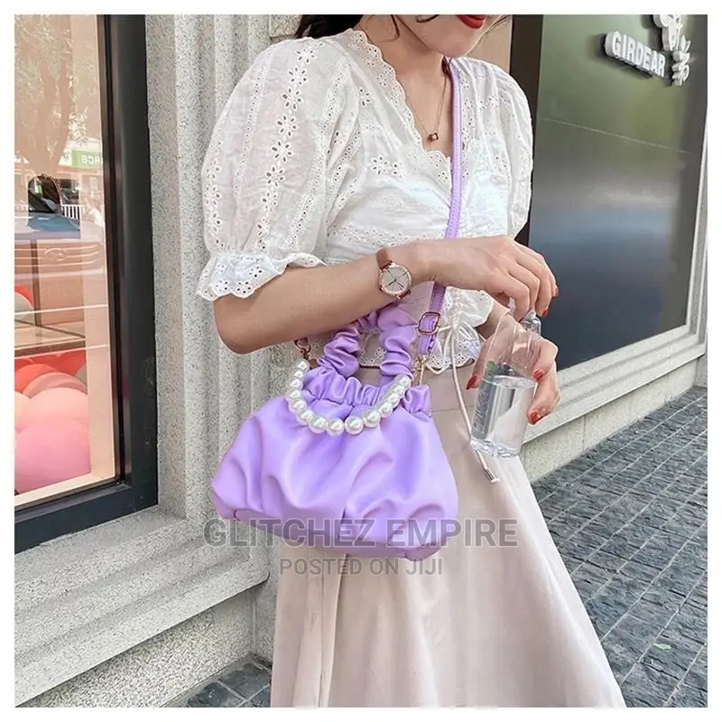 Summer Ruffles Wave Bucket Mini Bag