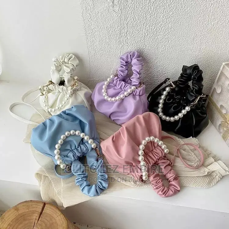 Summer Ruffles Wave Bucket Mini Bag