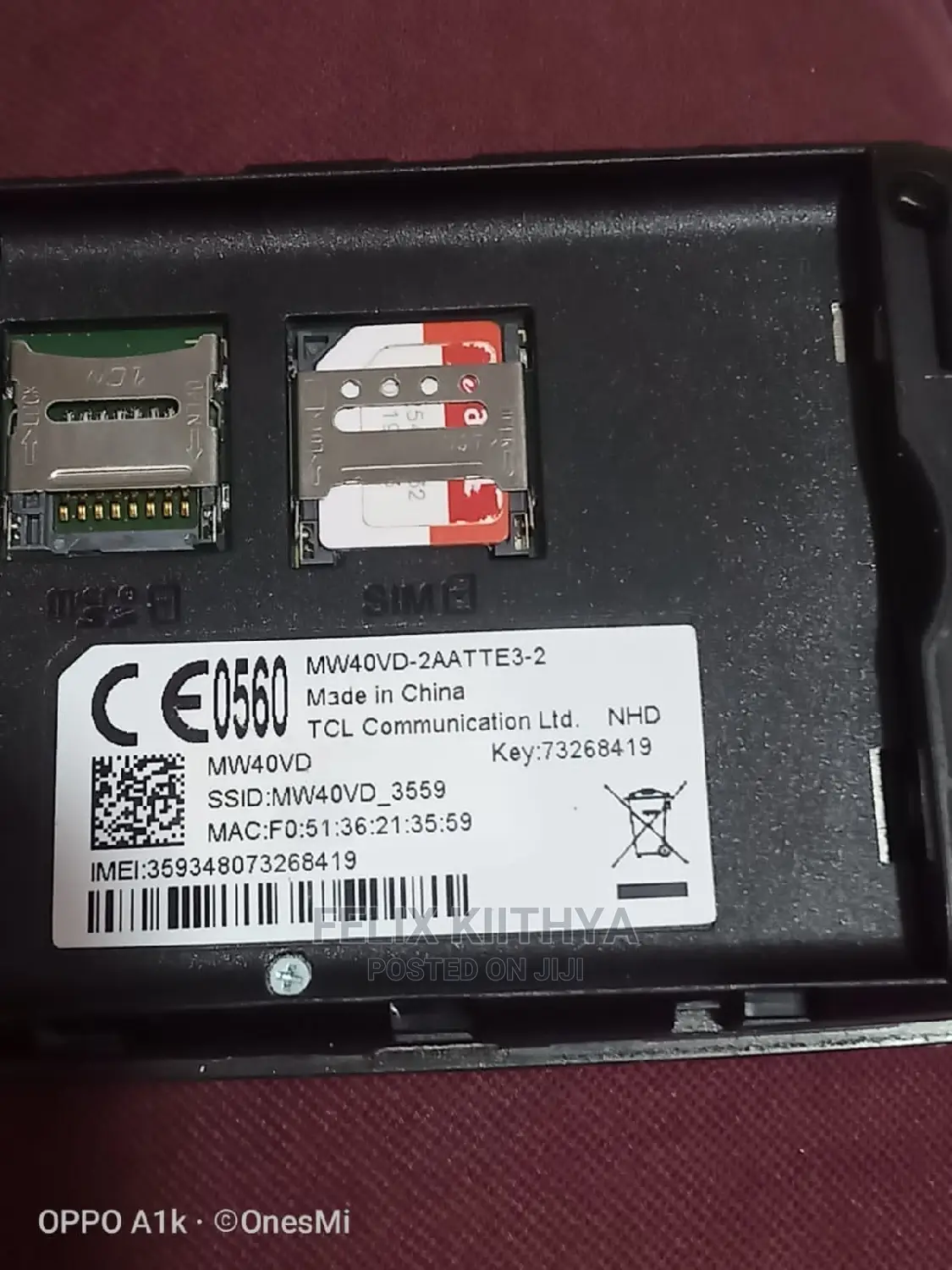 Unlocking Mifi