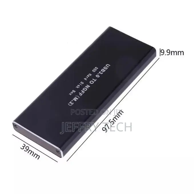 Generic USB 3.0 to NGFF M.2 SSD HDD Aluminum Enclosure Box