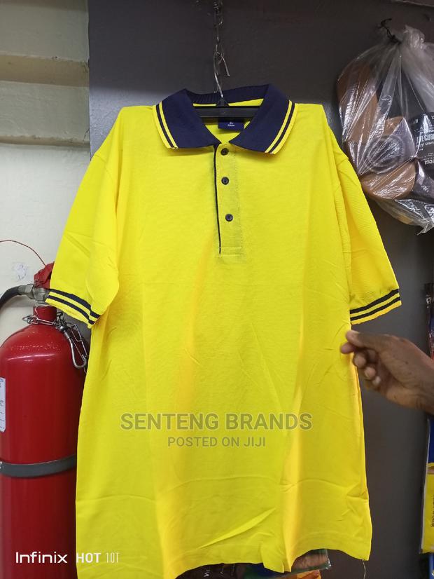 Yellow Polo T Shirt Corporate