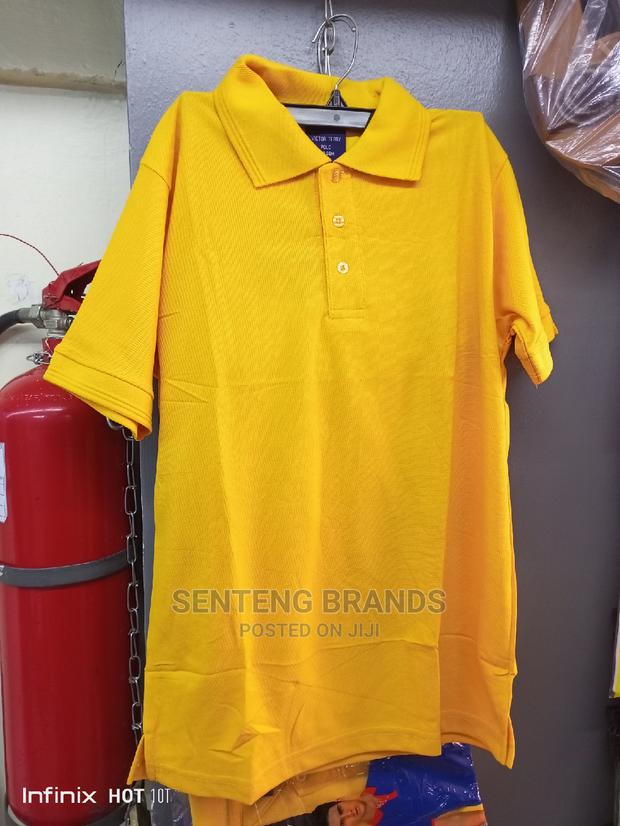 Golden Yellow Polo T-Shirts