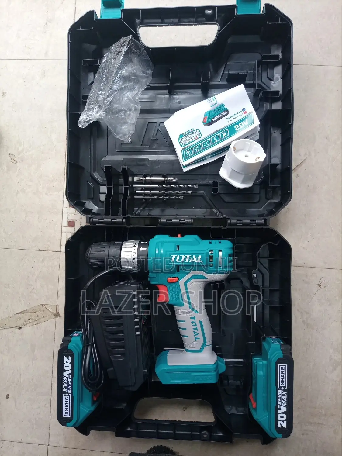 20v Total Cordless Drill,With Hammer