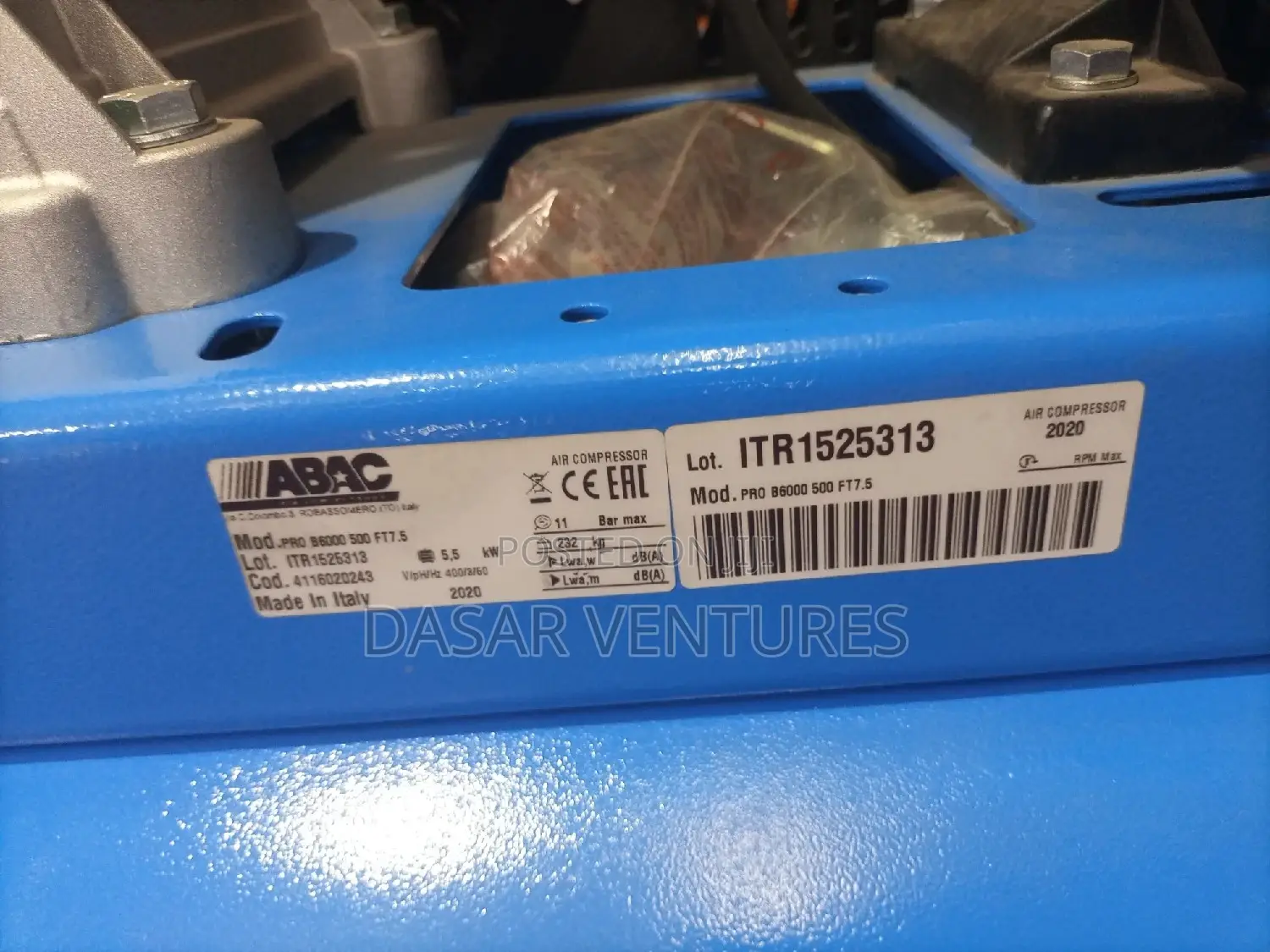 Air Compressor Machine 500l