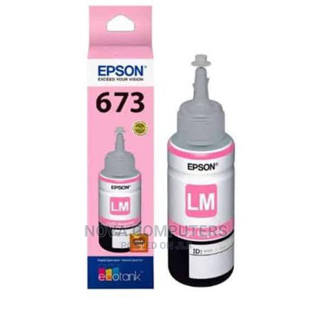 Epson Ink Bottle T6736 Light Magenta - main view
