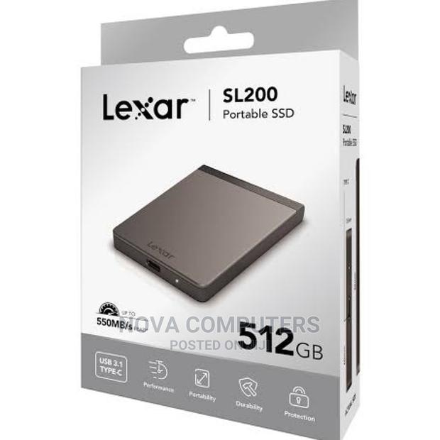 Lexar SL200 Portable External SSD 512GB - main view