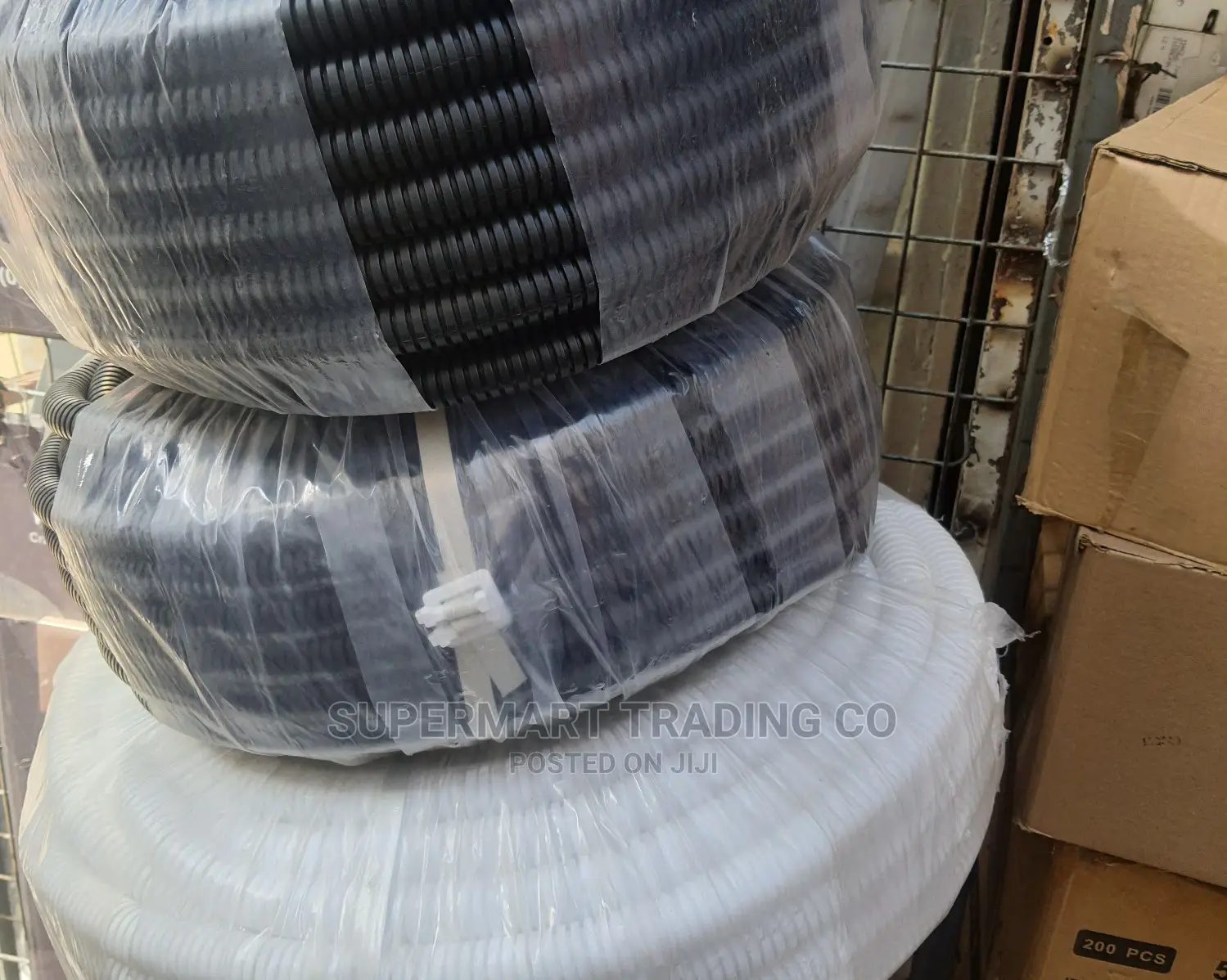 Flex Conduits 20mm White/Black
