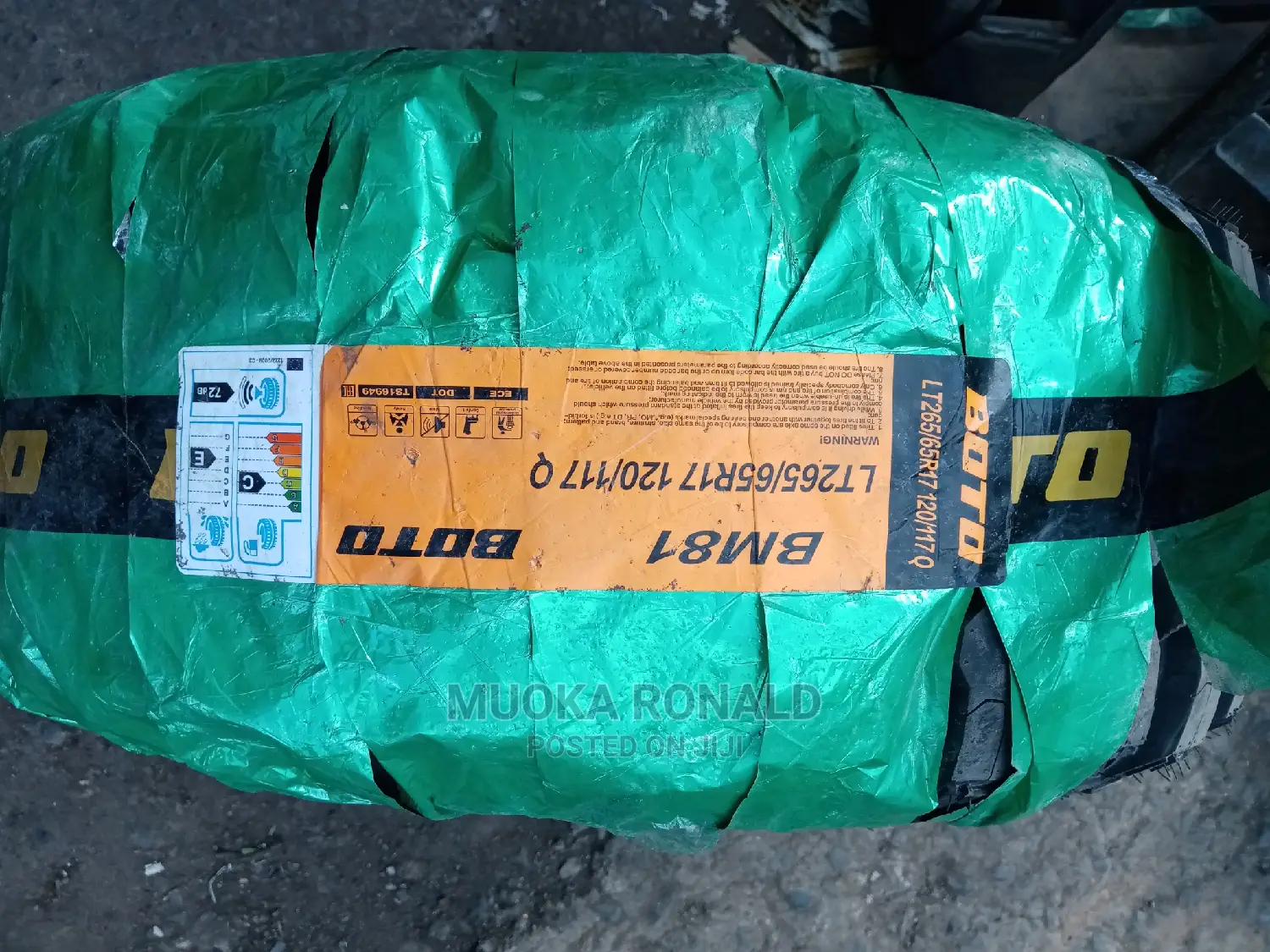 265/65r17 Boto Tyre (Mud Terrein) M/T