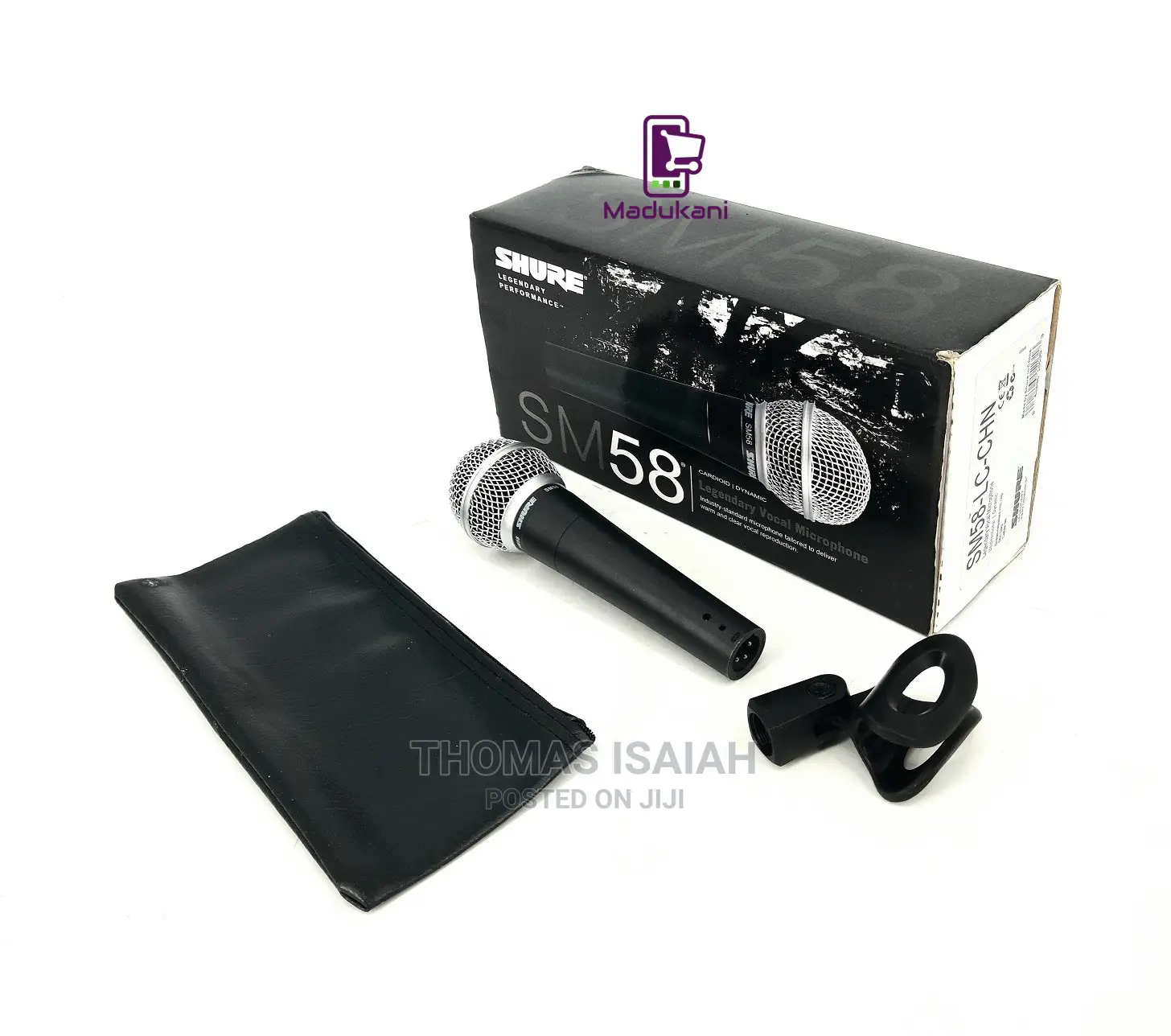 Shure SM58 Cardioid Dynamic Vocal Microphone