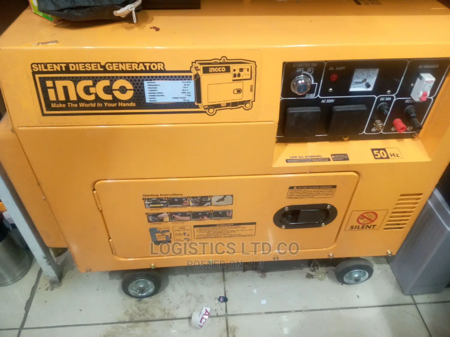 Ingco Diesel Generator 10kva Silent