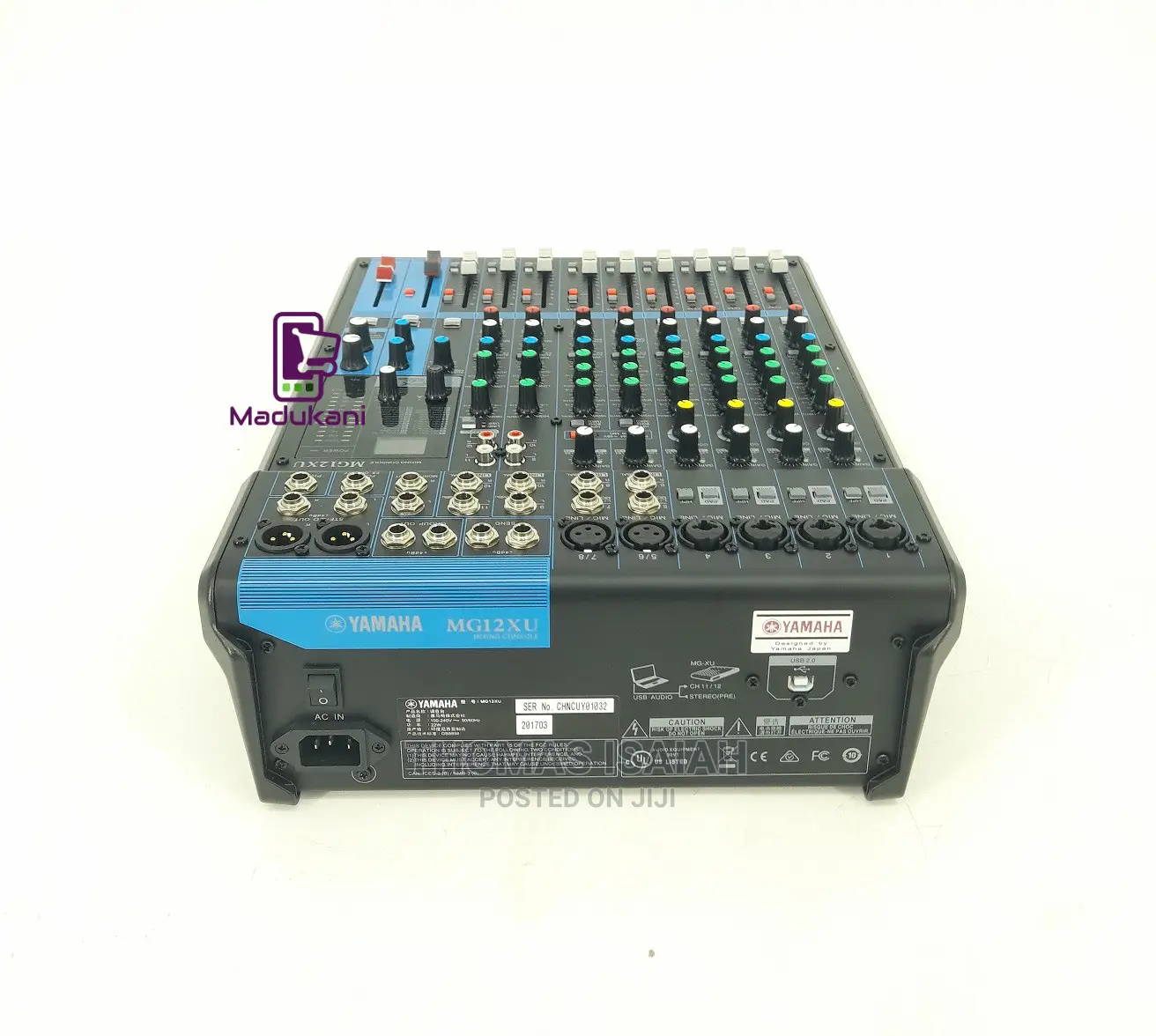 Yamaha MG12XU Mixing Console 12-Input 4-Bus Mixer With Effec