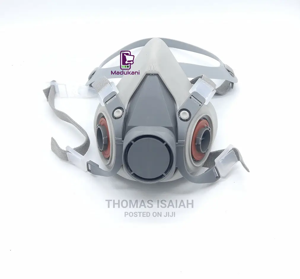 6200 N95 Double Filter Chemical Respirator Dust And Gas Mask