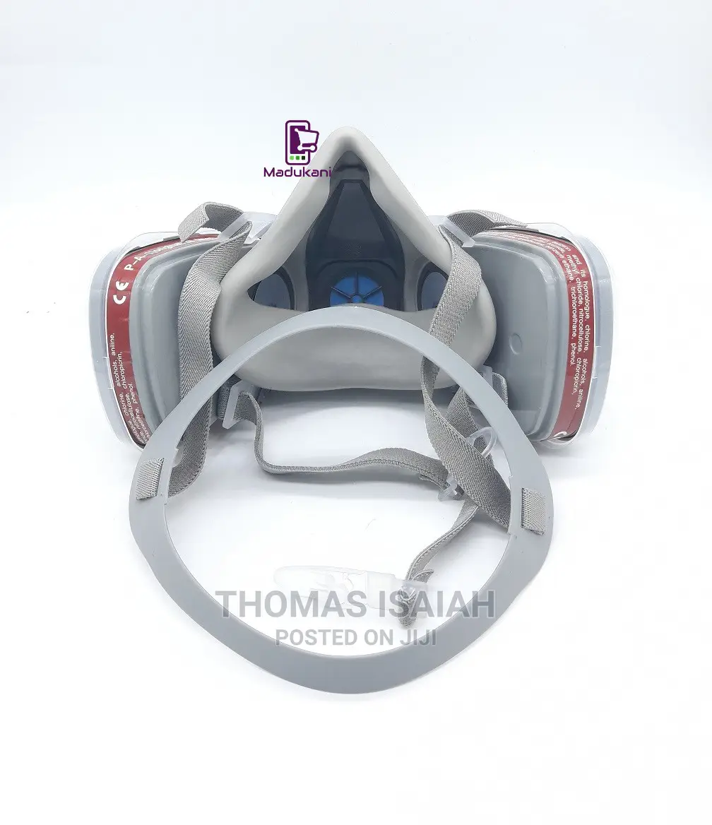 6200 N95 Double Filter Chemical Respirator Dust And Gas Mask